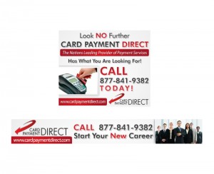 Card Payment Direct Marketing Collateral Design