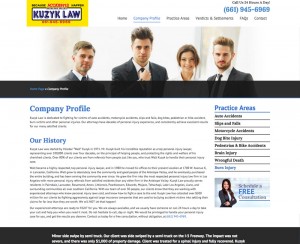 Kuzyk Law - Company Profile Page 1