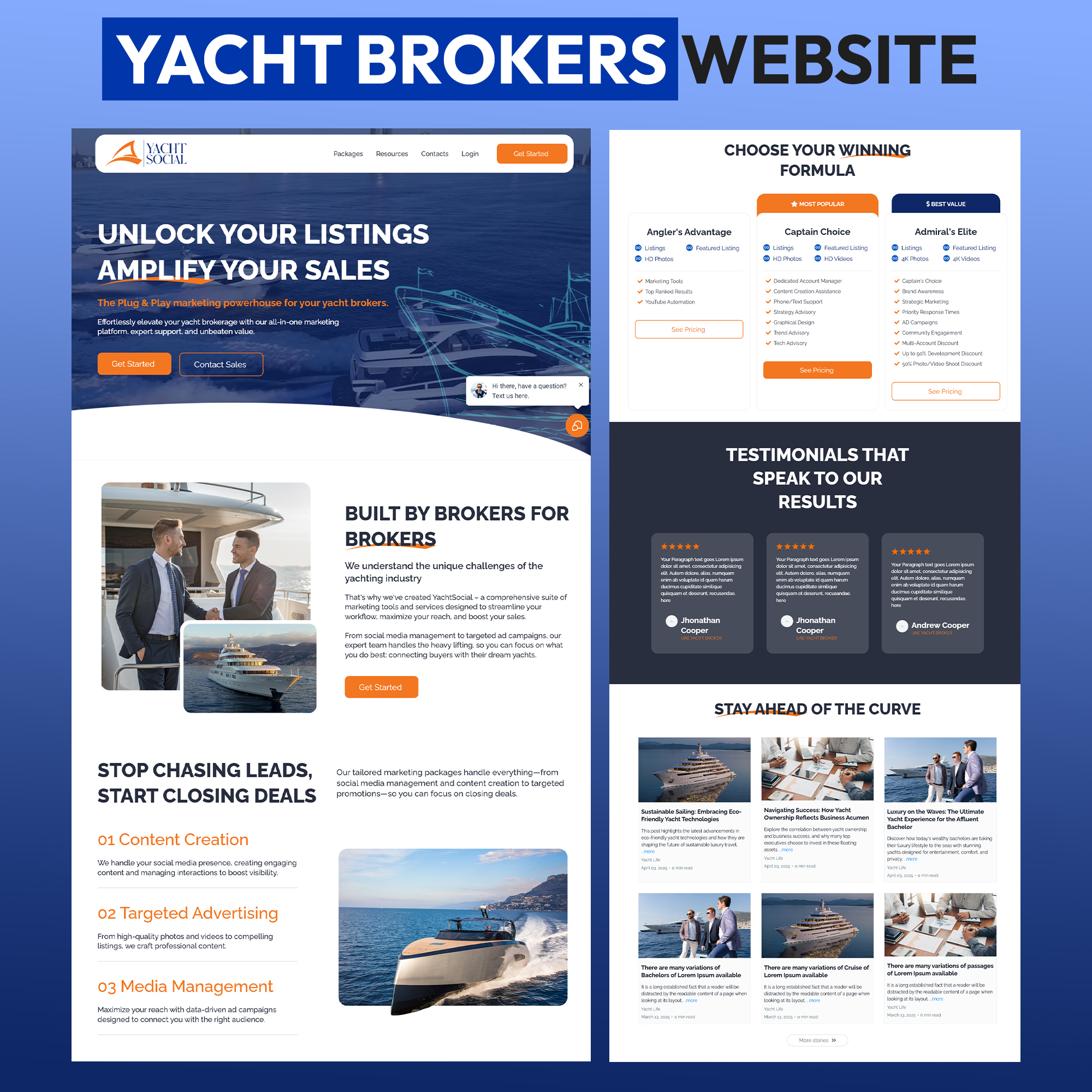 GHL website designers and development